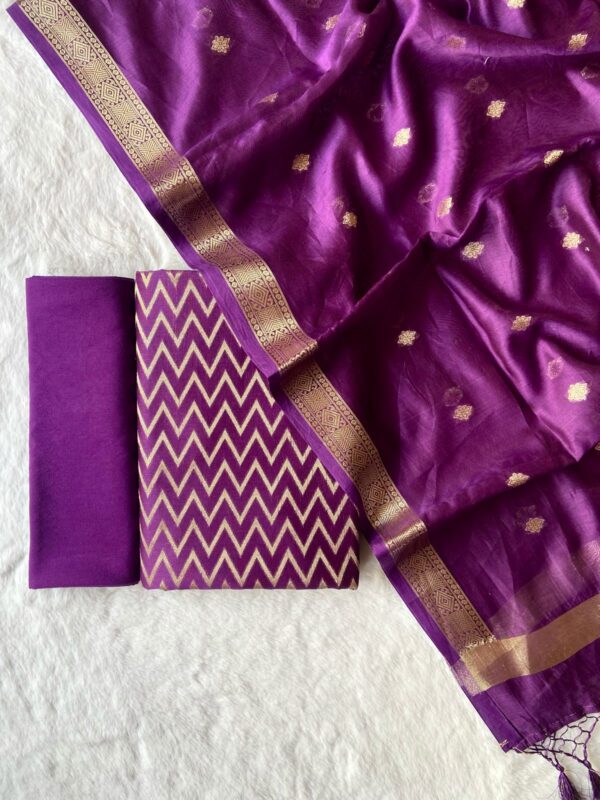 Banarasi Zari Suit - Image 5