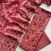 Mulmul Chanderi Embroidered Suit - Image 6